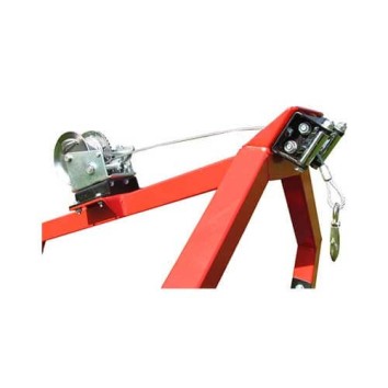 Kit troliu manual (transportor busteni) Iron Baltic